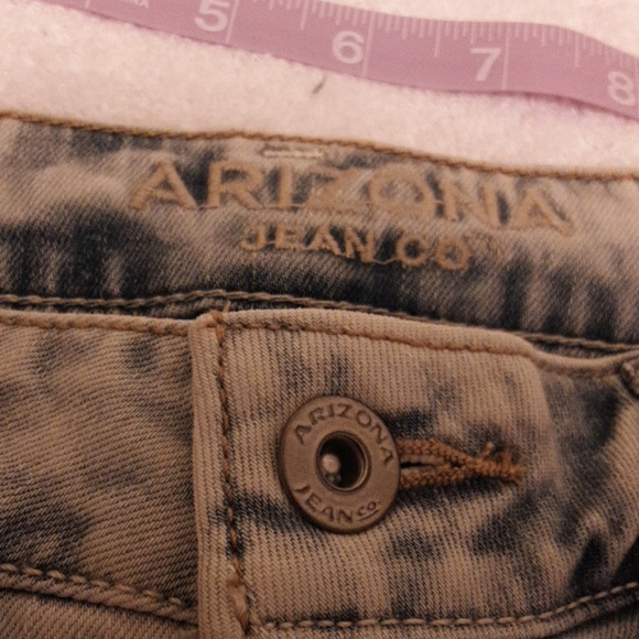 Arizona faded blue jegging crop Jeans size 1 - Picture 9 of 11